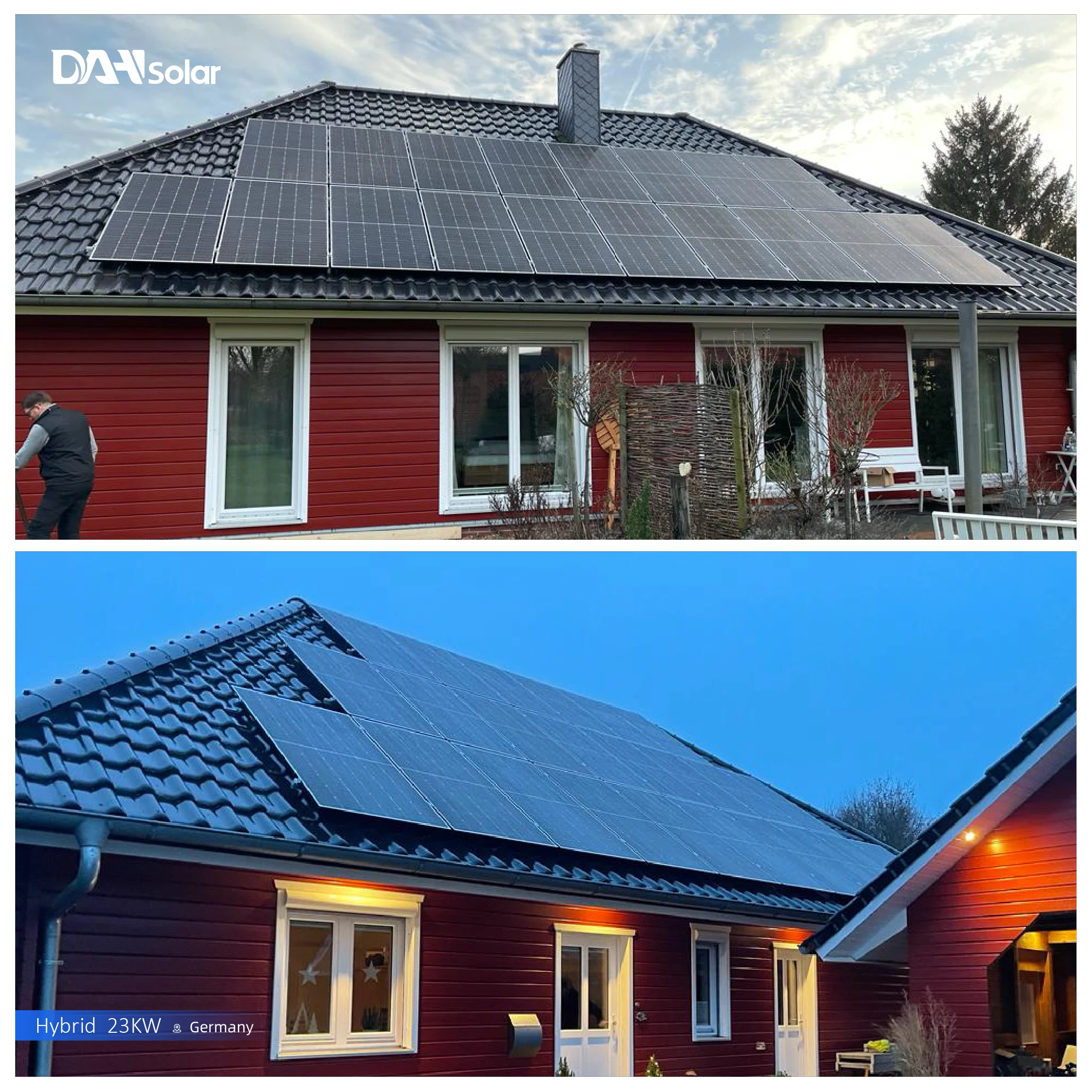 10 kw 10000watt hybrid photovoltaic solar system kit complete with lithium battery