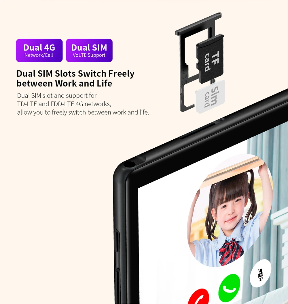 Teclast M40 10.1'' Tablet 1920x1200 4G Network UNISOC T618 Octa Core 6GB RAM 128GB ROM Tablets PC Android 10 Dual Wifi Type-C.jpg