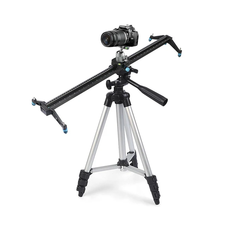 60'' 150Cm Dslr Video Camera Dolly Track Slider Stabilizer