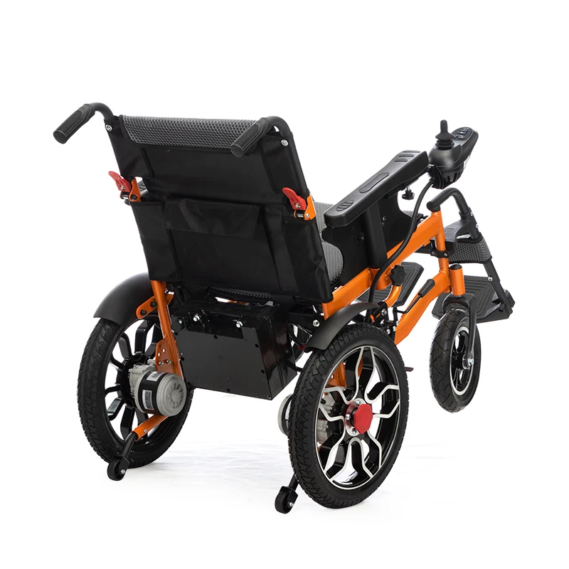 New Best Selling Lightweight  Electric Wheelchair  Portable Folding Off Road Electric Wheelchair For Disable
