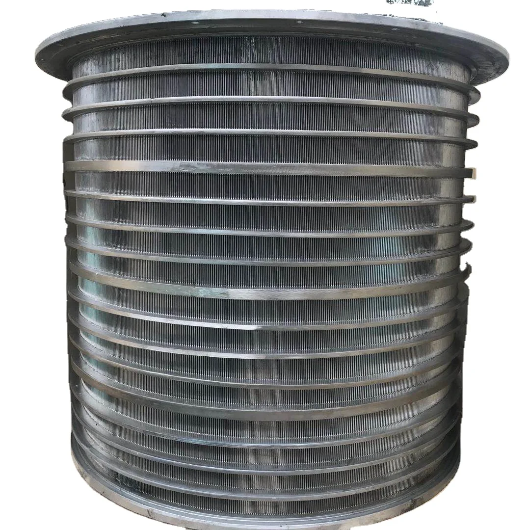 Pulp Automation 316L Stainless Steel Wear -Resistant Fine Screening Pressure Screen Hole Basket