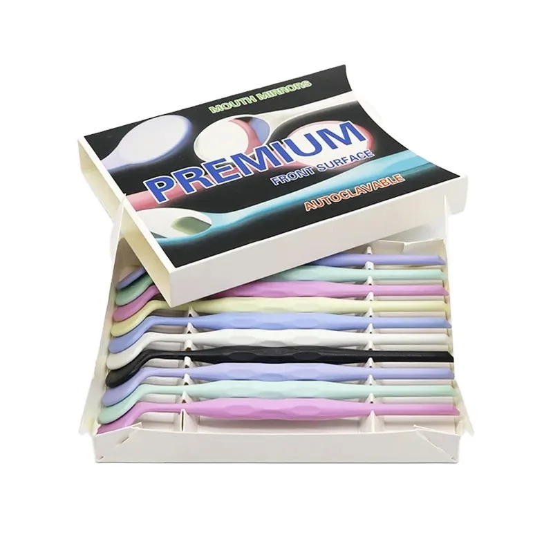 High Quality Dental Mouth Mirror Autoclavable Handle Premium Oral Double Sides Exam Mirrors