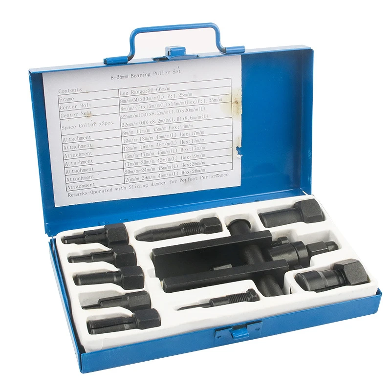 Two-claw motorcycle bearing disassembly tool pull code puller unloader wheel puller