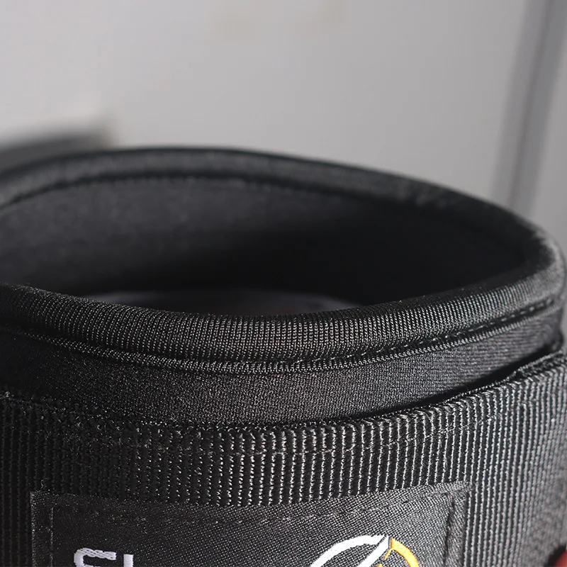 Custom Gym Fitness Neoprene Padded Ankle Brace Support Double D-ring Cable Machines Ankle Straps with Carabiner