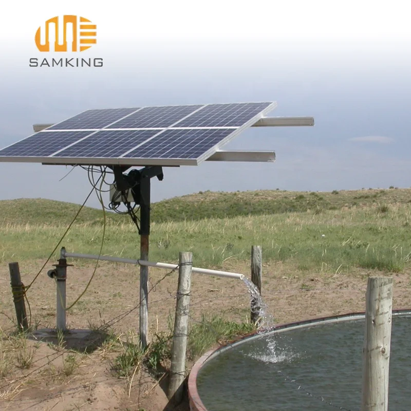 Погружные водяные насосы на солнечной батарее для резервуара/бассейна 0,3-5hp экономичная Солнечная насосная система