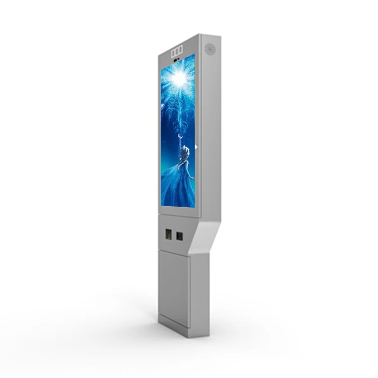 32 43 49 55 65 Inch  floor standing outdoor Menu board digital signage for 4S shop