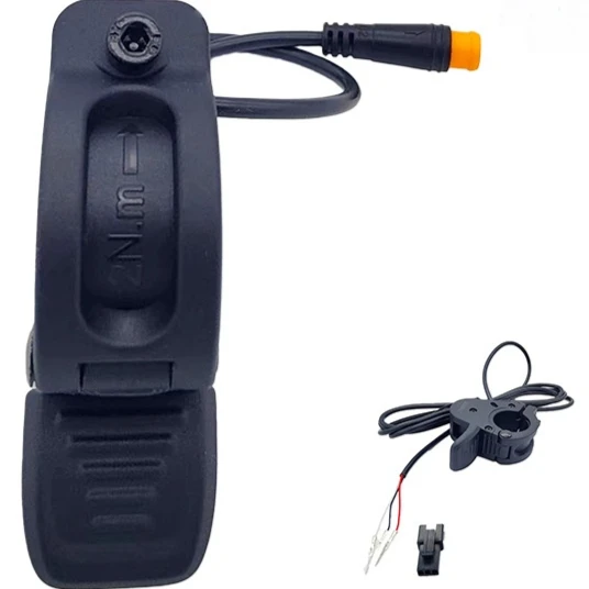 Electric scooter thumb toggle throttle  Accelerator fitting thumb throttle left and right universal waterproof connector SM port