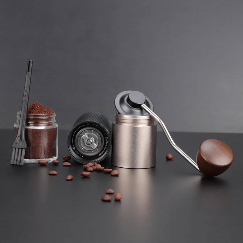 Kingze кофе бариста инструменты эспрессо Мини-Дорожная портативная ручная кофемолка