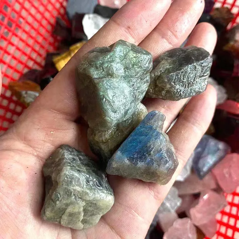 Wholesale Natural Stones Rough Crystal Raw Stone Spiritual Increase Energy Gemstone Various Mixed Material Quartz for Fengshui