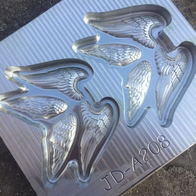 
Angel wings liquid silicone cake mold chocolate diy 