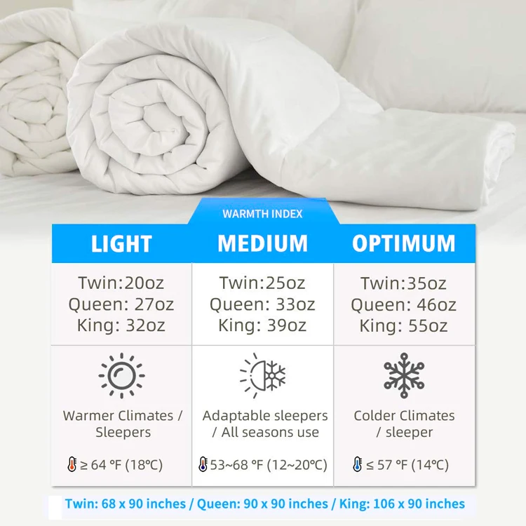 
anti dust mite anti bacterial 90% white goose down duvet/comforter/quilt 