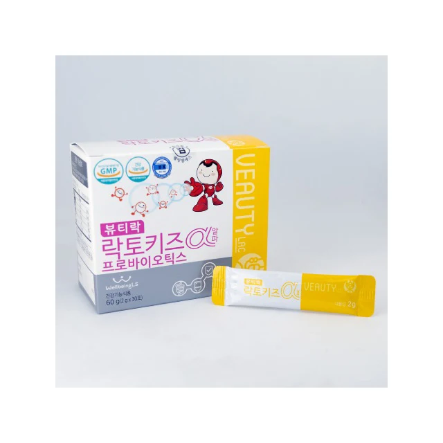 Veauty Lac Lacto kids альфа-растительные пробиотики добавки для здоровья кишечника Детские