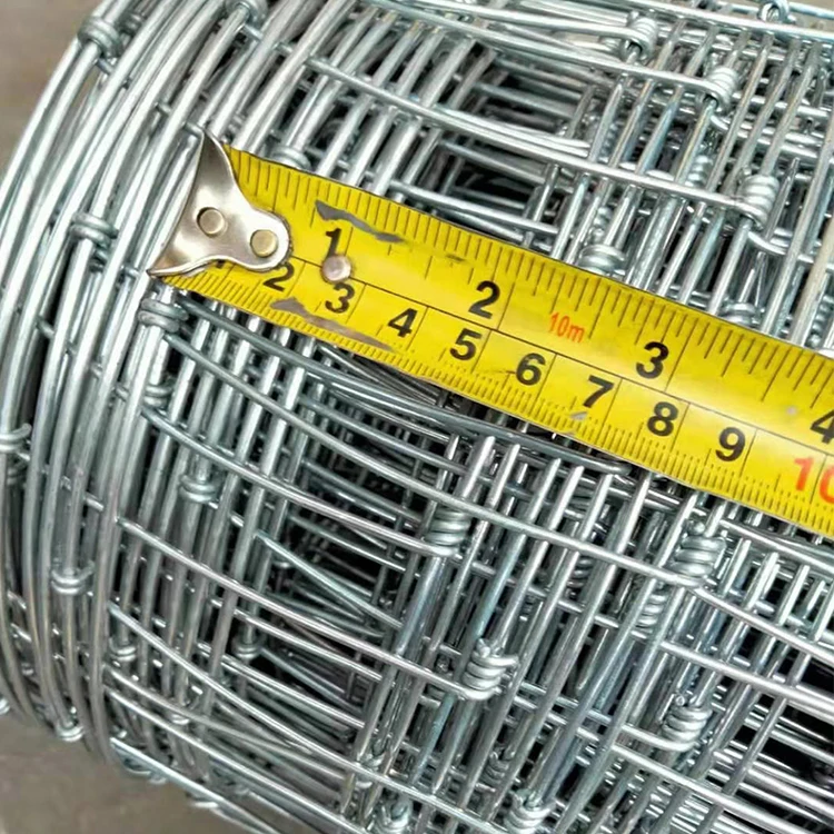 heavy duty fixed knot woven wire field game fence Galvanized farm sheep fence joint hing fences