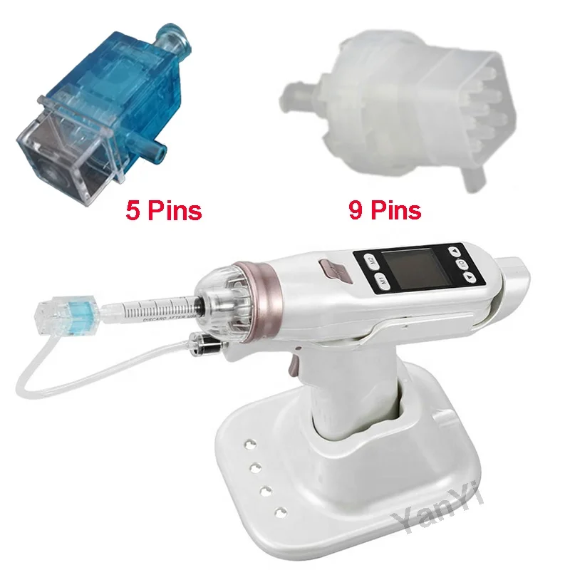 Яньи 5 Pin EZ водонагнетательная Мезотерапия пистолет иголочный картридж