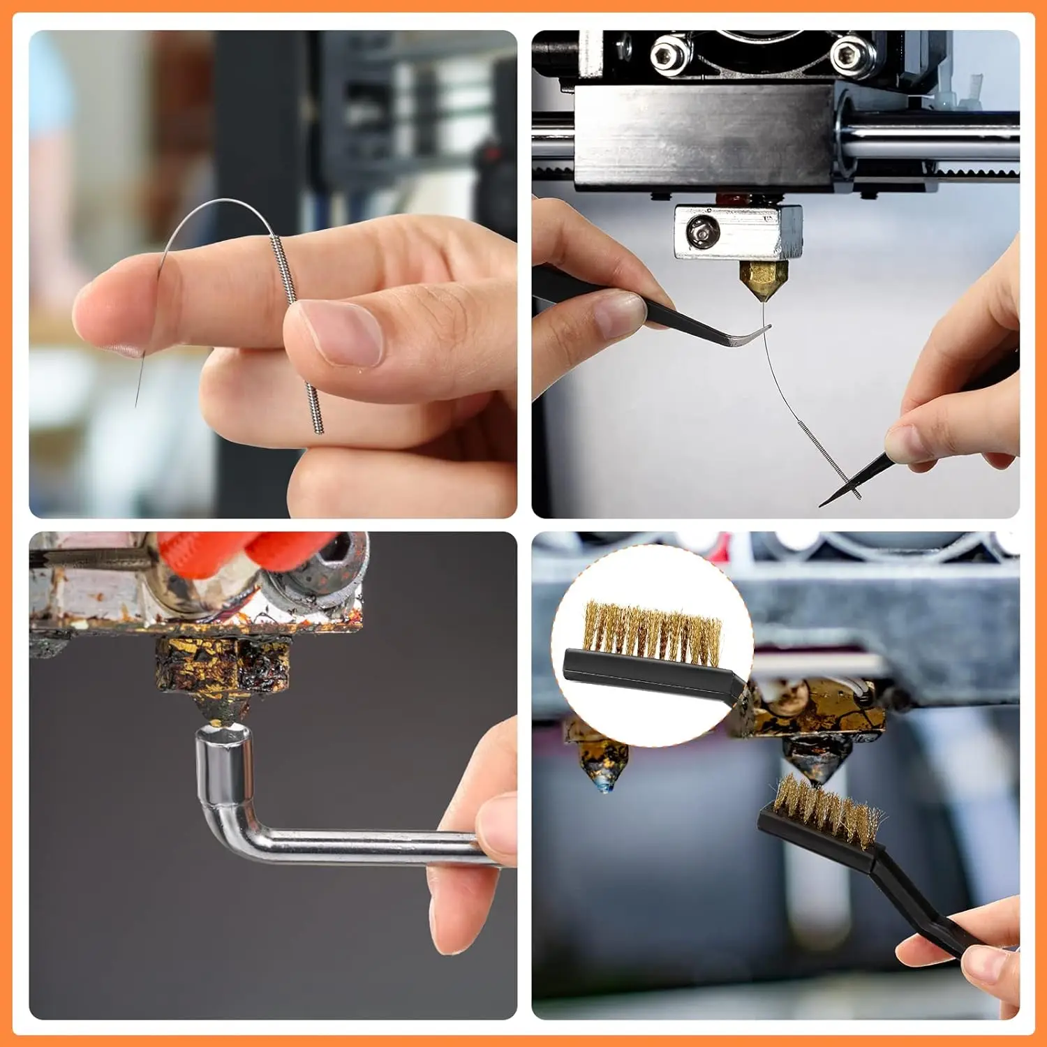 Original V6 Hotend Kit High temperature version J-head 3D Printer Parts 0.4/1.75MM Remote Hot end extruder 12V 24V