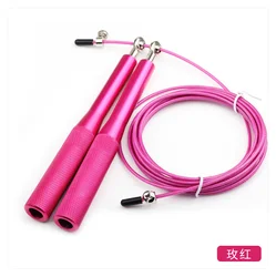 Hot Selling Fitness Sports Training Adjustable Custom Logo Aluminum  Weighted adjustable skipping rope