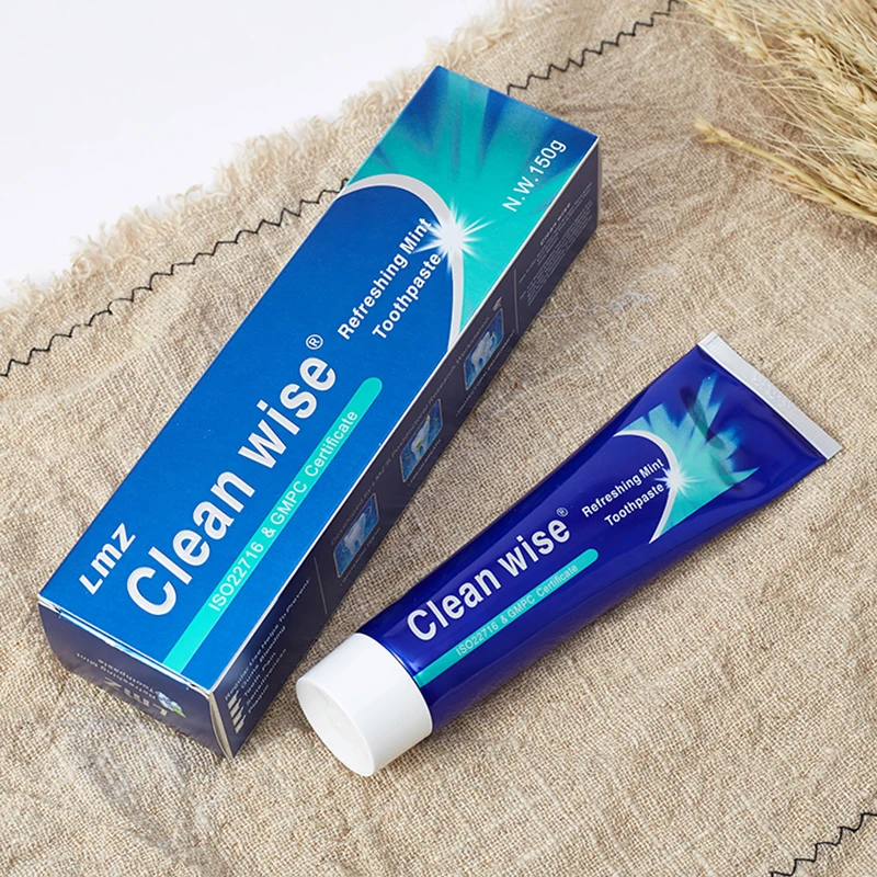 In Stock 150g Gums Bleeding Anti Sensitive Teeth Pain Mint Flavor Fluoride Toothpaste Manufacturer