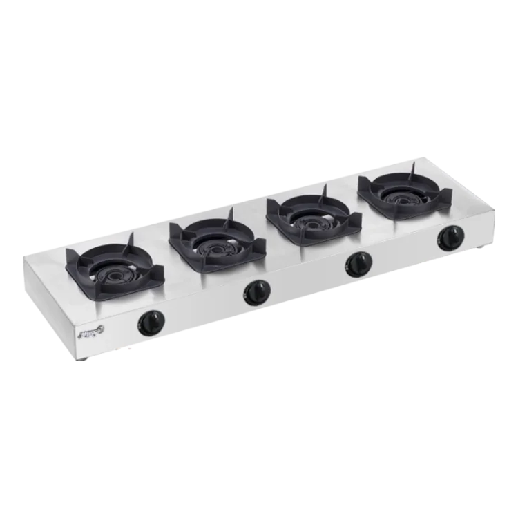 Hot sell Commercial Kitchen gas stove 4 burner gas hob