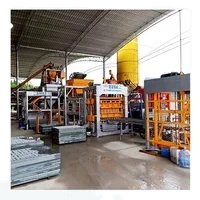 machine make block QT12-15 Brick making machine Semi Automatic Brick Machine