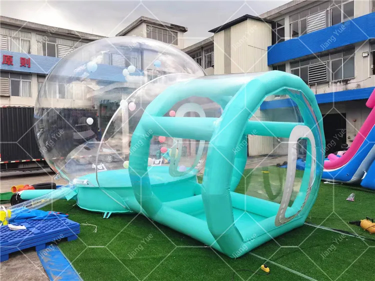 3m 4m Diameter Outdoor Clear Crystal Igloo Dome Tent Inflatable Bubble Tent Room Balloons House For Sale