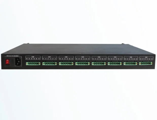 AC110-220V 24CH DMX Controller Constant Current 48V Ethernet DMX Controller DMX multi channel led controller RGBW