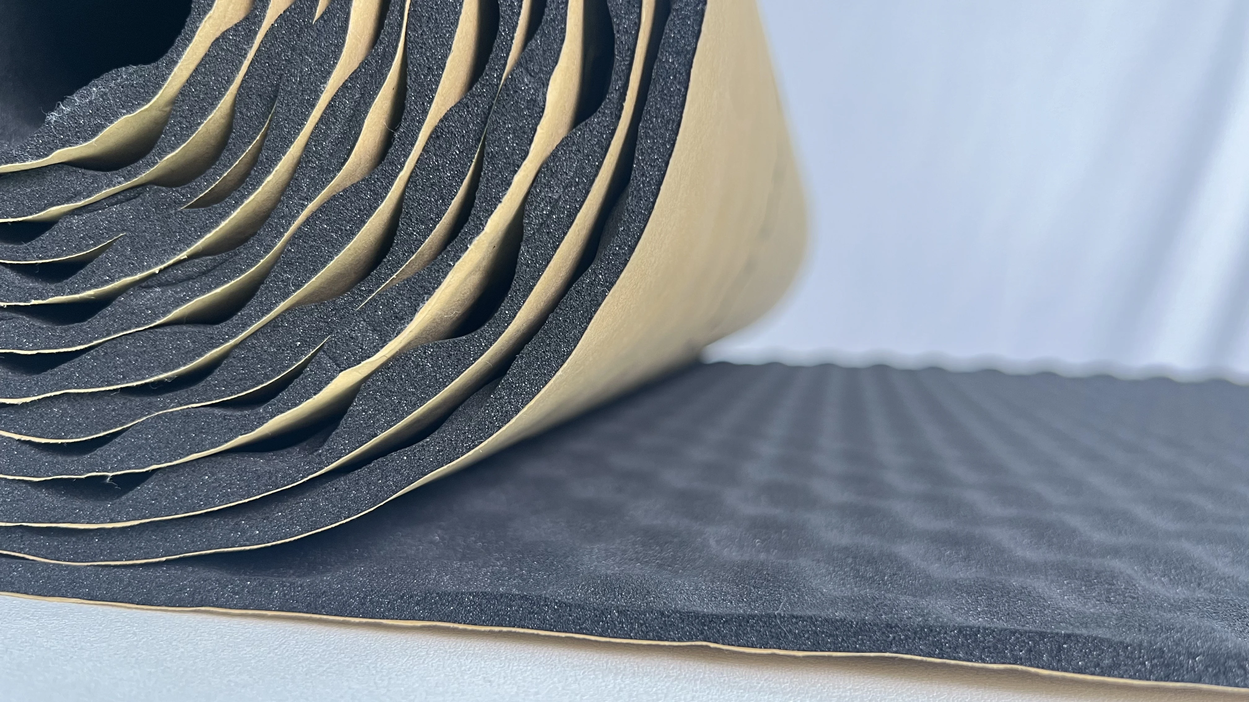 Acoustic Foam Panels Black Soundproofing Foam Noise Cancelling Foam for Studios Recording Home Studios Offices