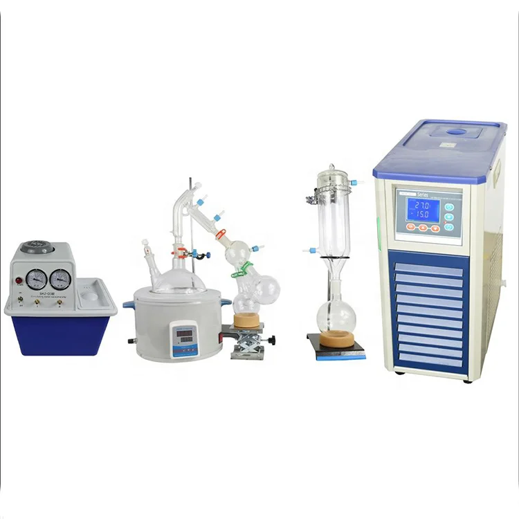 Factory Wholesale New 5 Liter Wiped Film Machine Short Path Distillation