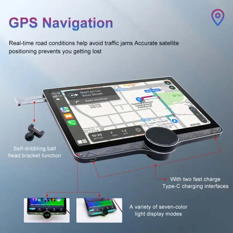 Diamond 2k 11.5 inch multimedia System Car QLED Screen Navigation GPS Android 13 Car Video Player Radio Stereo Audio