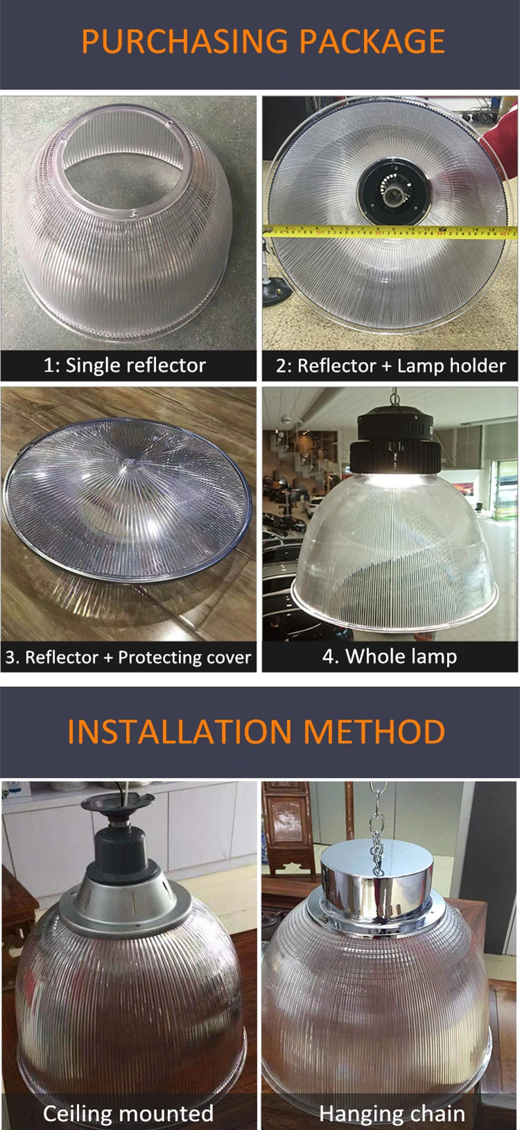 for ufo high bay light led bulb lamp covers 16 feet 19 feet 22 feet cover lamp 60 degree 90 degree lamp covers shades