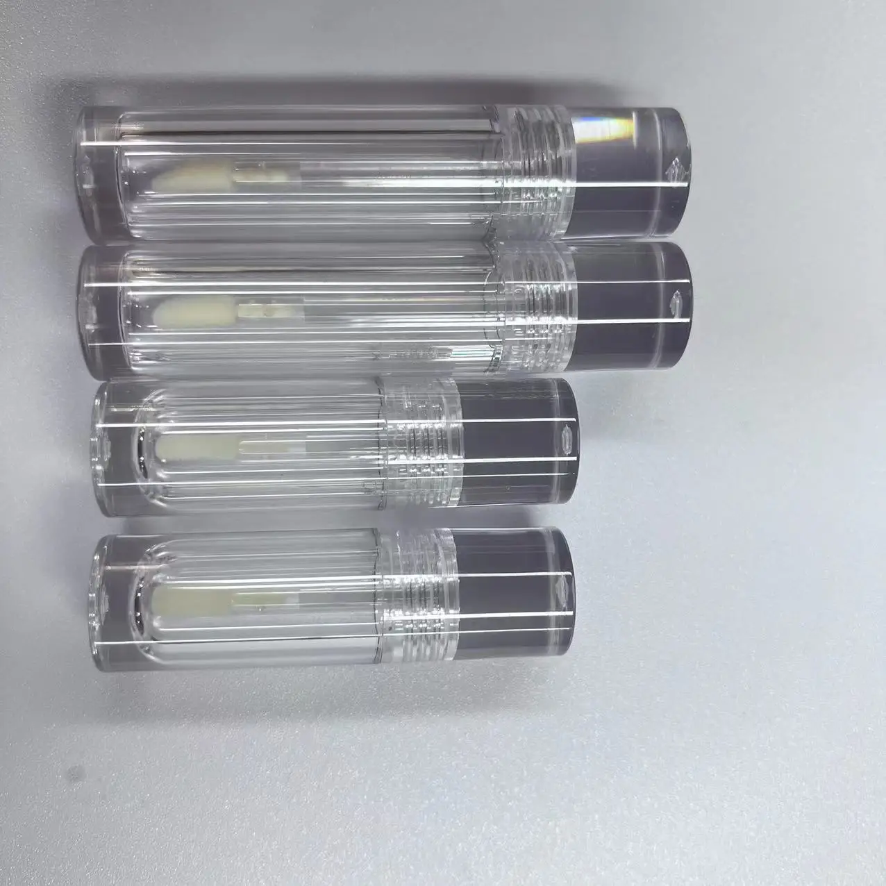 Clear lip gloss tube empty lip gloss tubes with private logo lip gloss tube