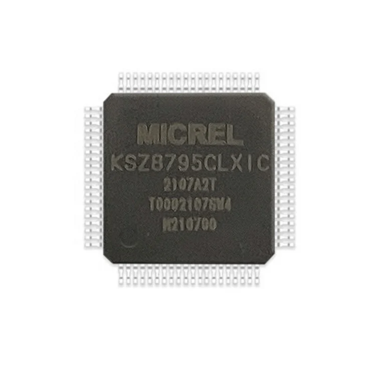 (Electronic components)integrated circuits Ethernet chip LQFP-80 KSZ8795 KSZ8795CLXIC