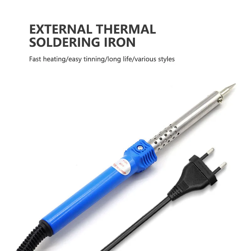 European standard rapid heating ceramic electric soldering iron 30W/40W/60w hand soldering tool