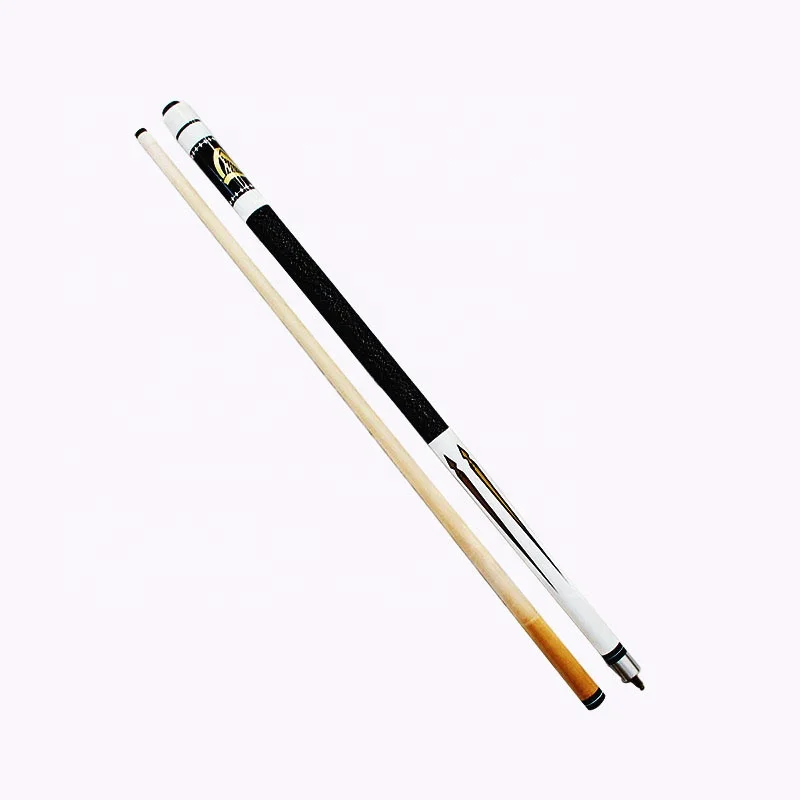 Customized Available Canada Maple Wood Billiard Pool Cue Wood Stick 1/2 Style Maple Forearm Billiard Cue