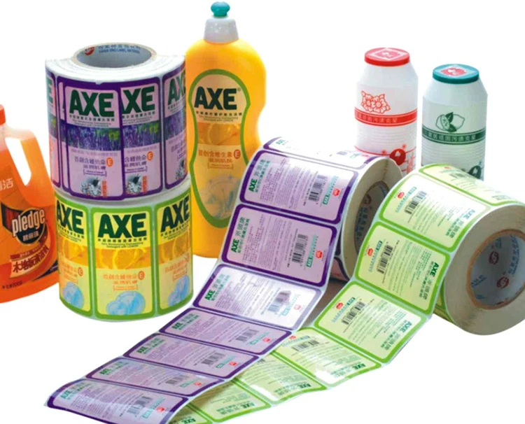 Custom Waterproof Label Bottle Label Sticker