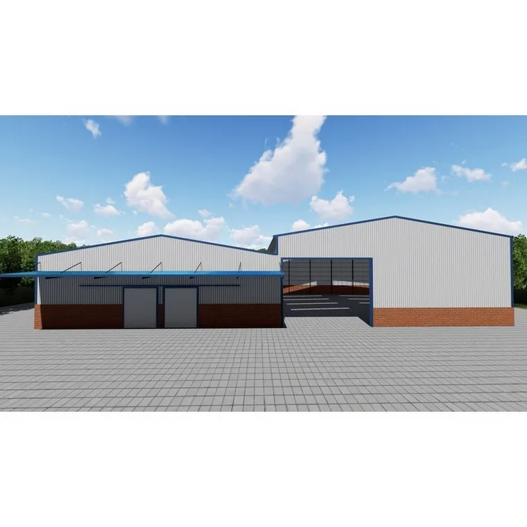 prefabricated steel structure warehouse building light frame building storage shed prefab steel structure workshop