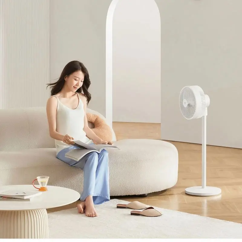 Хороший и оригинальный Mi Xiaomi Youpin Mijia Интеллектуальный DC Переменная частота напольный вентилятор с управлением приложением пластиковый пульт дистанционного управления