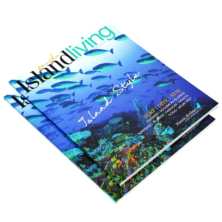 Printing Cheap Magazine Paperback Perfect Bound Book Printing Service Offset Printing Custom Size Paper & Paperboard Soft Cover