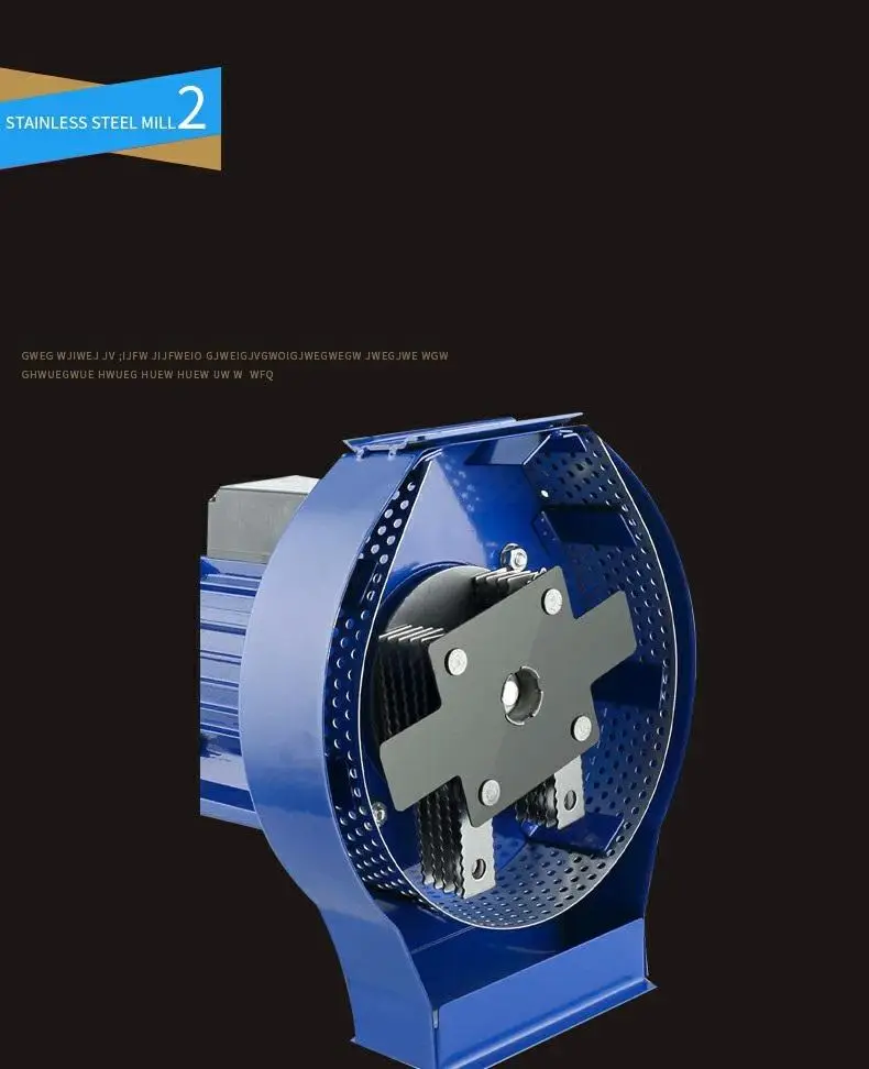 All-in-one Grain Mill Small Feed Mixer Grinder Grain Crusher Home Corn Grinding Mill Machine Animal Feed Machine