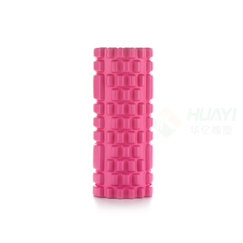 High Density Eco-friendly EVA+PVC or ABS Hollow Yoga Foam Roller