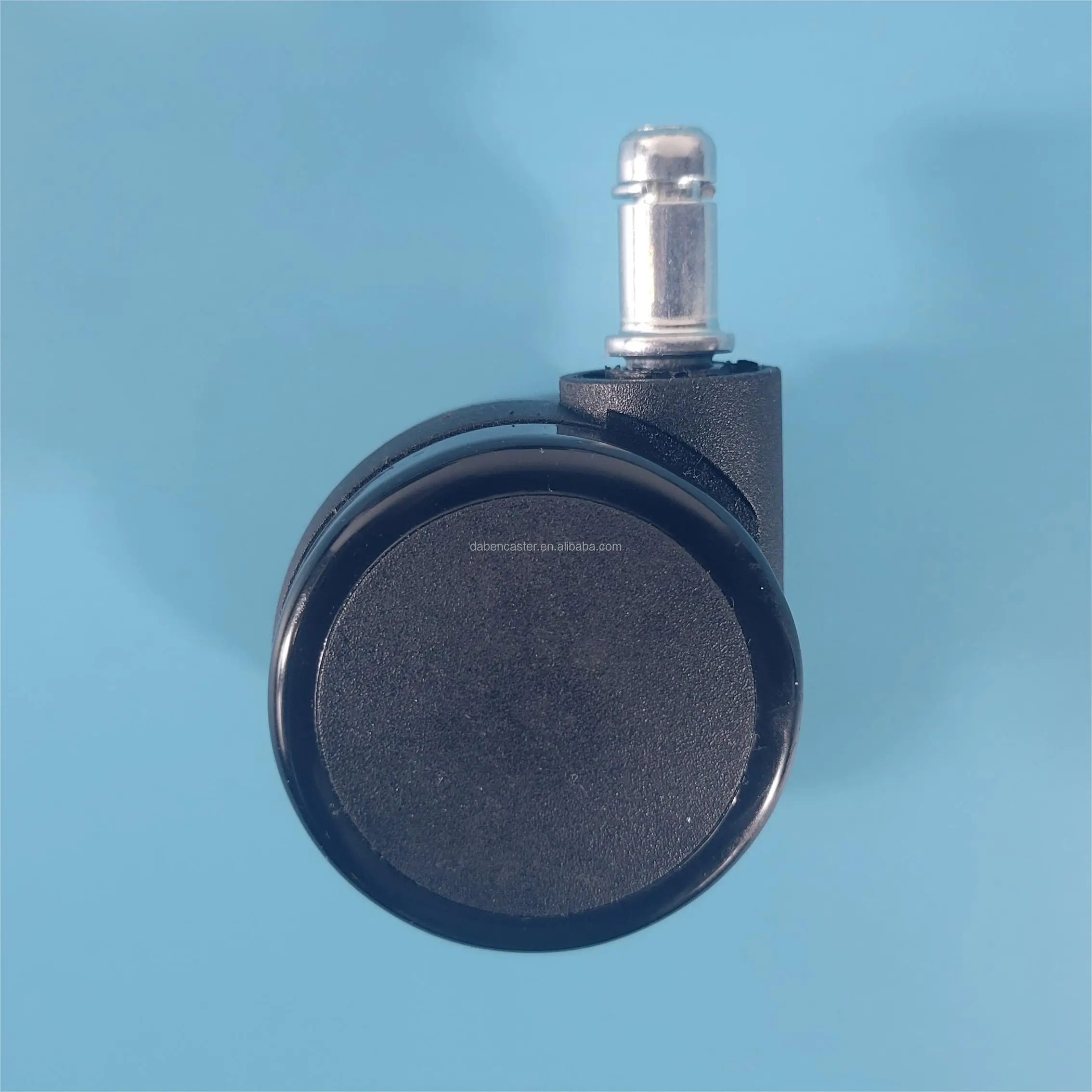 55mm Pin stem double wheels caster for furniture caster chair and table wheels