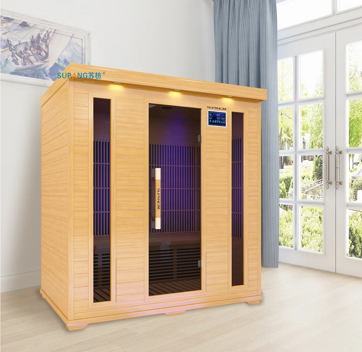 4 Person Wooden Sauna Room Near And Far Infrared Sauna Room Buy Far Infrared Sauna