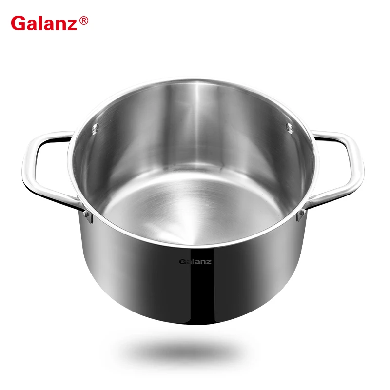 
Professional manufacturer commercial high quality big stainless steel soup pot 