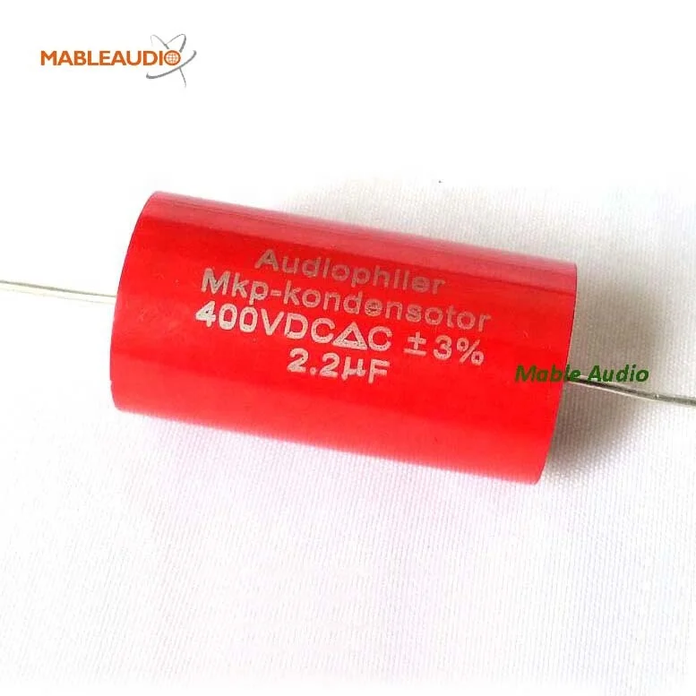400V 2.2uFaudio capacitors polypropylene mkp 2.2uf - 400 v - +/- 3%