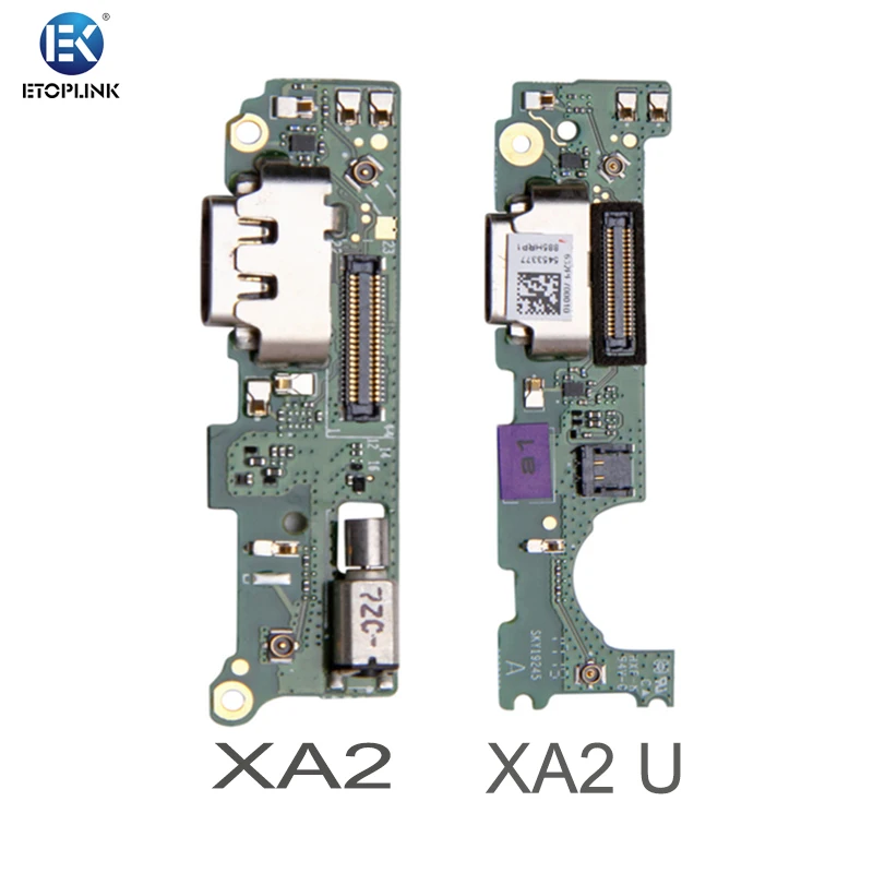 Etoplink Charging Port Connector Board Parts Flex Cable for sony xperia XA2 XA2 U flex pin placa de carga