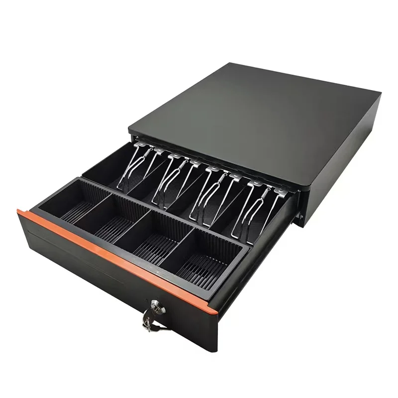 Cheap Cash Registers Drawer 4 Position RJ11 Metal Money Storage Cash Box For Pos System