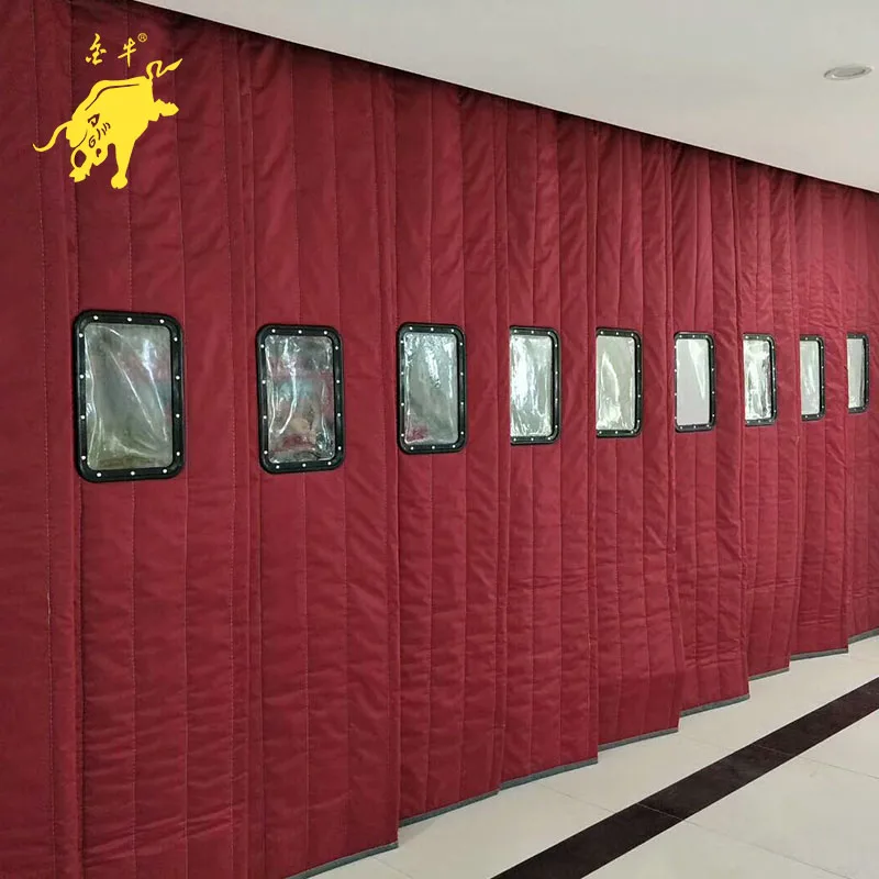 Warm keep wind proof waterproof poly Cotton Door Curtain/Window Curtain