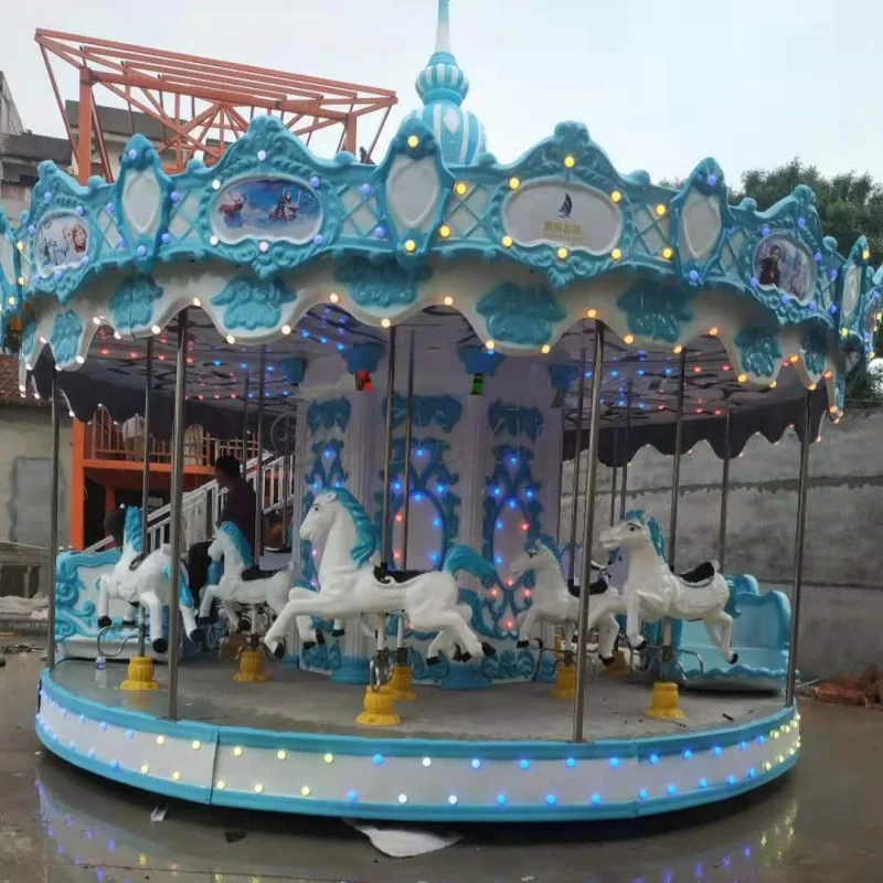 Kids Amusement Park Carousel, Fairground Merry Go Round Carousel for Sale