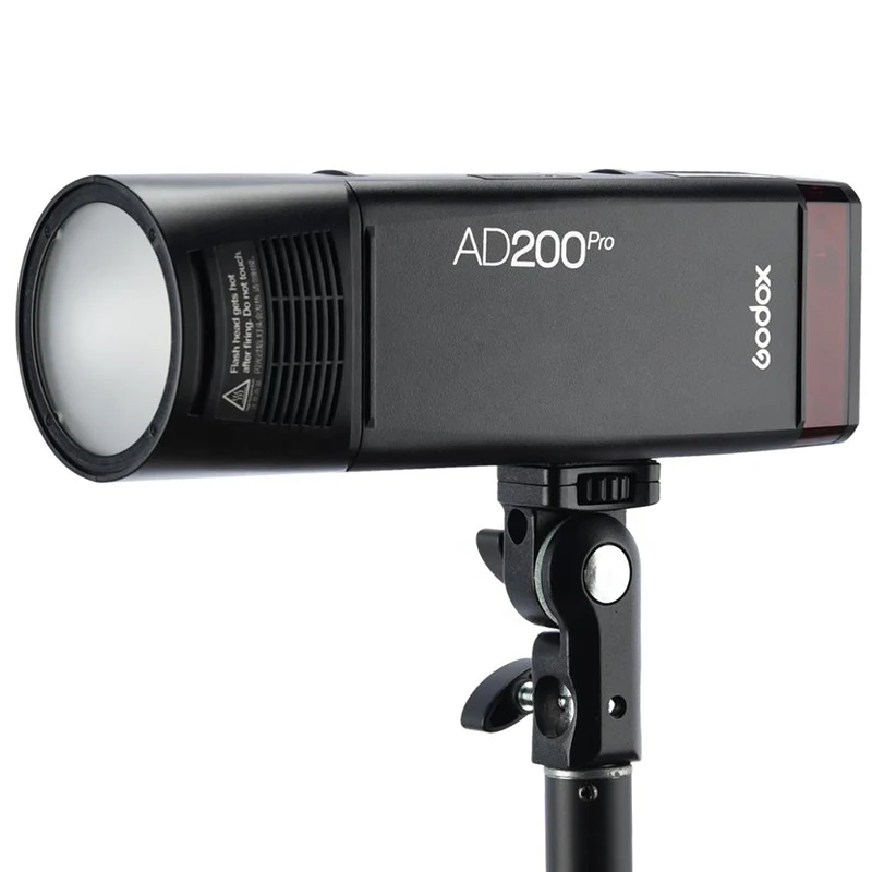 
 GODOX AD200 Pro 200Ws 2,4G 1/8000 HSS 500 полная мощность камеры стробоскоп вспышка с батареей 2900 мАч  