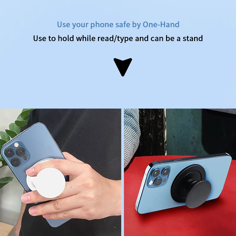 Factory Free Sample Magnetic Phone Sockets Stand N52 Strong Magnet Phone Holder Phone Grip  for iPhone 14 13 Series