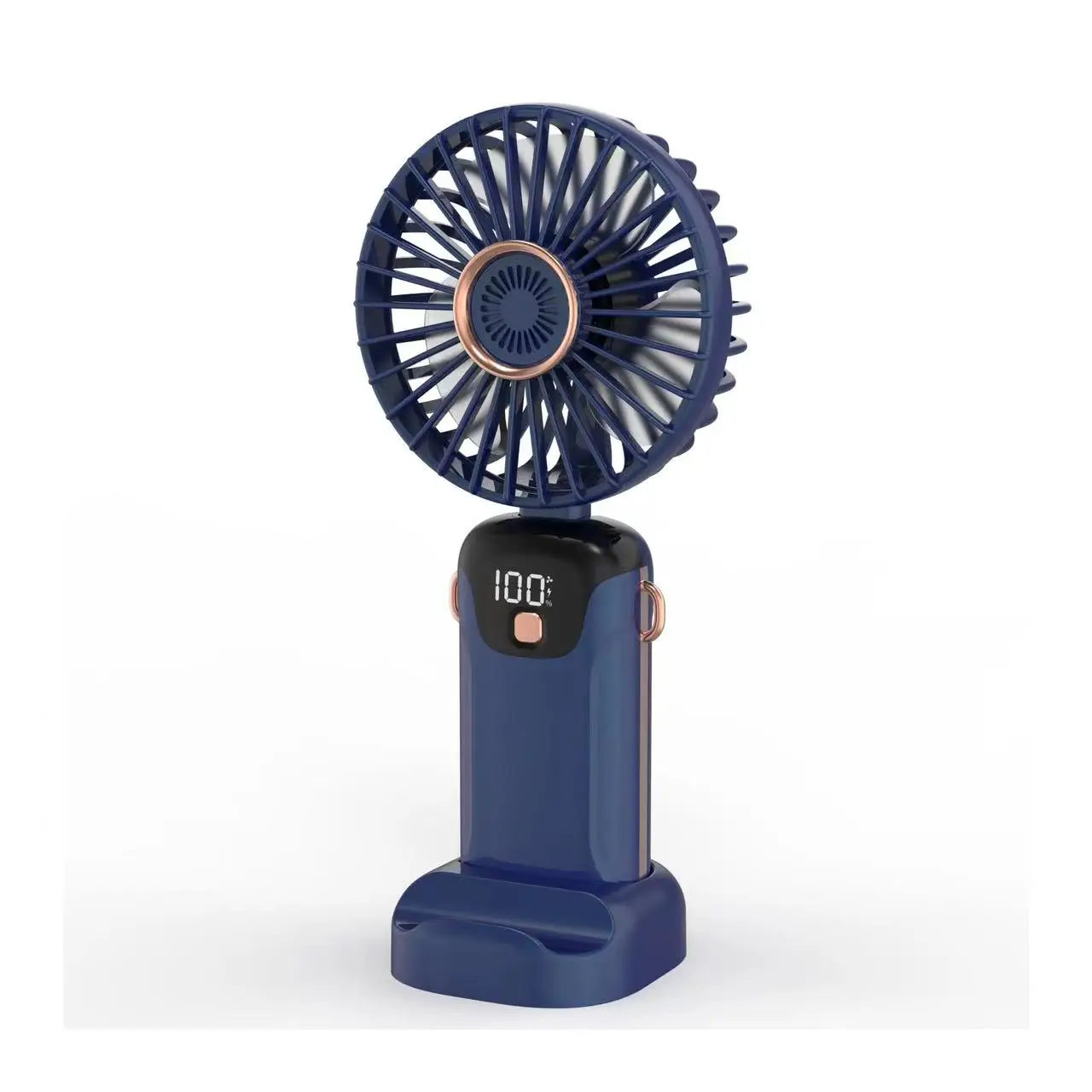 2024 Mini High-Speed Portable Rechargeable Mini Handheld Fan Summer Outdoor Use Hand Held Rechargeable Fan LED Display